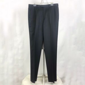 Pazoni Dress Pants Dark Grey Gray Made In Italy